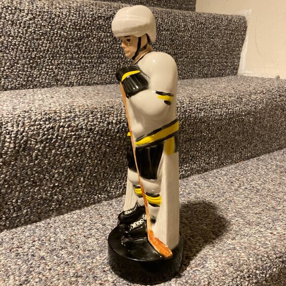 1973 Paul Lux Hockey Player Decanter Vintage SUPER RARE - Picture 2 of 11